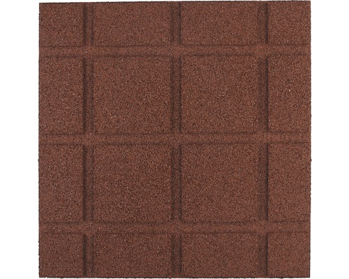 Quadratische Gummimatte mit Reliefmuster