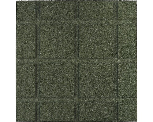 Quadratische Gummifliese mit Steindesign für Bodenbeläge