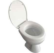 WC-Sitz Erhöhung Adob Novara weiß mit Absenkautomatik-thumb-1