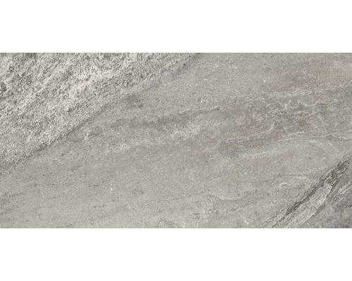 Feinsteinzeug Bodenfliese Portman 45,0x90,0 cm grau