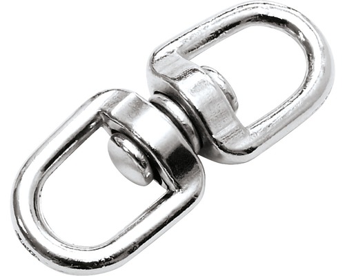 Wirbel aus Metall mit zwei Ösen