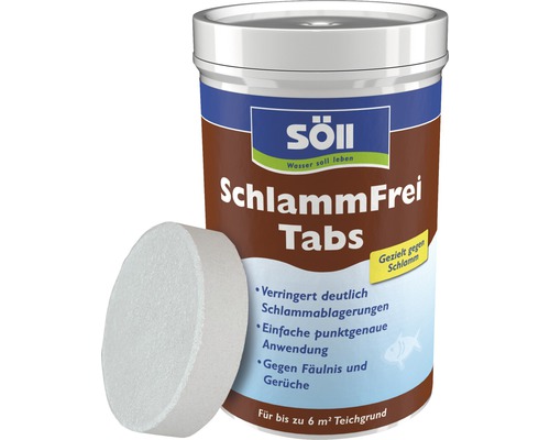 Söll SchlammFrei Tabs zur Reduzierung von Schlammablagerungen