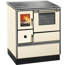 Holzherd mit Backofen und Kochfeld