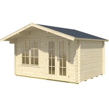 Gartenhaus aus Holz mit Fenster und Doppeltür