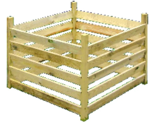 Holzkomposter zur Gartenabfallentsorgung