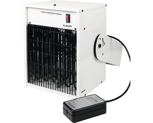 Elektro-Heizlüfter Eurom Gewerbe-Heizlüfter EK5000 5000 Watt inkl. Fernbedienung Eurom Heizlüfter mit Bedienfeld