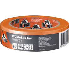 ROXOLID PVC Masking Tape Abdeckband Putzband Orange 30 mm x 33 m-thumb-0