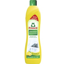 Frosch Zitronen Scheuermilch in gelber Flasche mit grünem Deckel