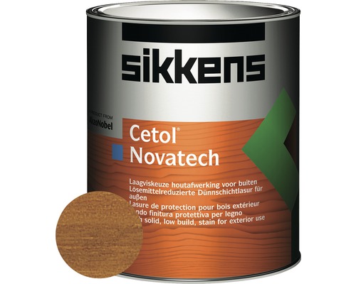 SIKKENS Lasur Cetol Novatech 073 Altkiefer 1 L Sikkens Cetol Novatech Holzlasur Dose für den Außenbereich