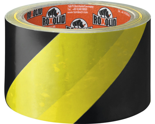 Absperrband gelb schwarz