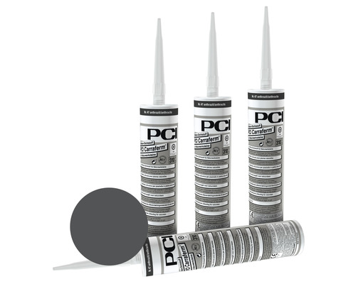 PCI Carraferm® Silikon Dichtstoff für Naturwerksteine anthrazit 310 ml PCI Carraferm® Silikon Dichtstoff für Naturwerksteine anthrazit 310 ml