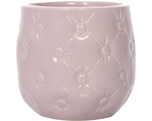 Blumentopf Chersterfield Keramik Ø 12 cm pink