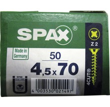 Spax Schrauben Packung, Größe 4,5 x 70 Millimeter