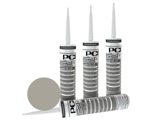 PCI Carraferm® Silikon Dichtstoff für Naturwerksteine sandgrau 310 ml PCI Carraferm® Silikon Dichtstoff für Naturwerksteine sandgrau 310 ml