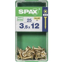 Spax Universalschrauben im Karton, 3,5 x 12 Millimeter