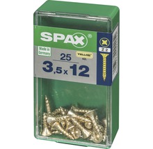 Spax Universalschrauben im Aufbewahrungsbehälter, 3,5 x 12 Millimeter