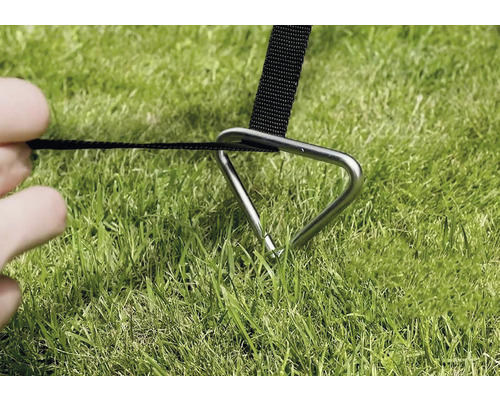 Hering zur Zeltbefestigung im Rasen