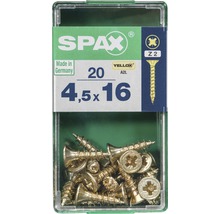 Spax Universalschrauben im 20er Pack, 4,5 x 16 Millimeter