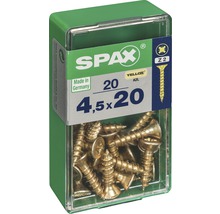 Spax Universalschrauben, 4,5 mal 20 Millimeter, im grünen Behälter