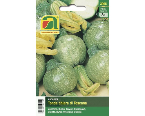 Gemüsesamen Austrosaat Zucchini 'Tondo Chiara Toscana'