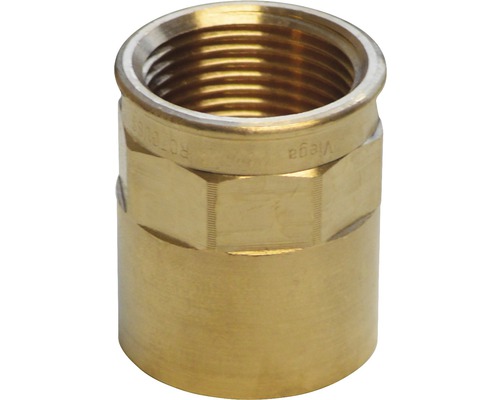Übergangsmuffe Viega 28x1 1/4" Rotguss 107192 Übergangsmuffe Viega 28x1 1/4" Rotguss 107192