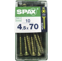 Spax Schrauben in einer Verpackung, Größe 4,5 x 70