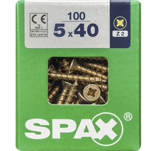 Spax Universalschrauben 5 x 40 mm, Packung mit 100 Stück