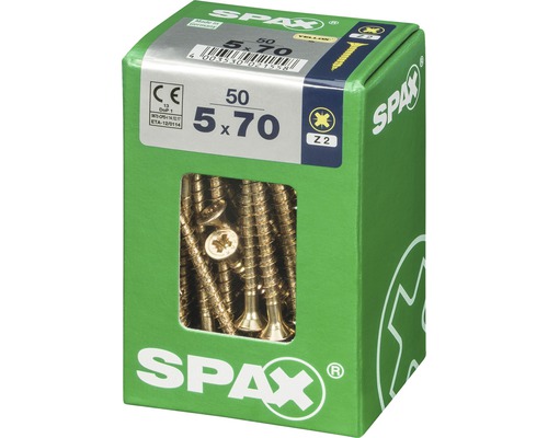 Paket Spax Schrauben 5 x 70