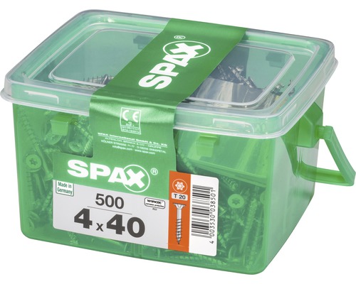 Spax Universalschrauben 4 x 40 Millimeter im Behälter