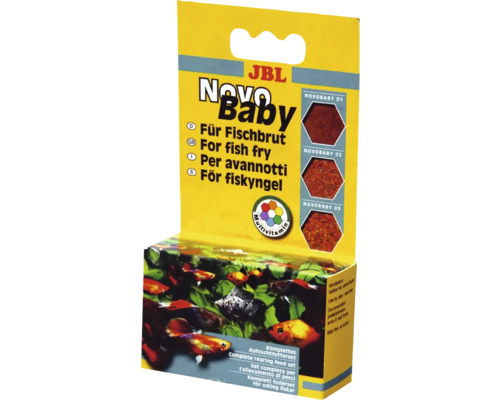 JBL Novobaby Aufzuchtfutter, 3 x 10 ml