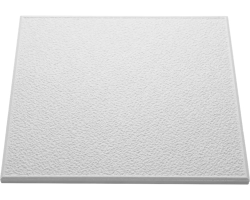 Quadratische Deckenplatte mit rauer Oberfläche