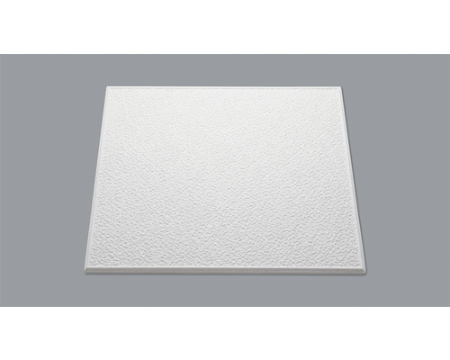 Deckenplatte T101 Feinputz-Optik 50x50x1 cm 2 m² im Pack Quadratische Deckenplatte