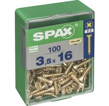 Spax Schrauben 3,5x16 mm in Kunststoffbox