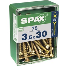 Spax Universalschrauben, 3,5x30 Millimeter, 75 Stück in einer Packung