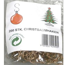 Packung mit 200 Christbaumhaken