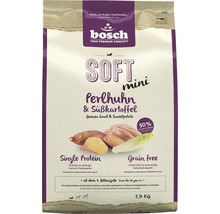 Bosch Soft Mini Hundefutter mit Perlhuhn und Süßkartoffel in 2,5 Kilogramm Packung