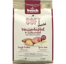 Bosch Soft Maxi Wasserbüffel und Süßkartoffel Hundetrockenfutter im 2,5 Kilogramm Sack