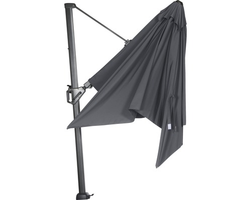 Geschlossener Ampelschirm für den Aussenbereich