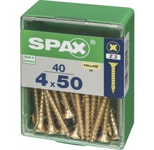 Spax Schrauben 4 x 50 Millimeter im Behälter