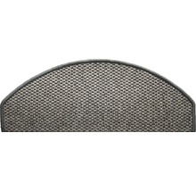 Halbrunde Treppenstufe aus Textil