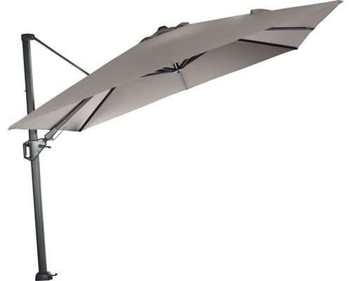 Freiarm-Sonnenschirm mit Mast für den Garten