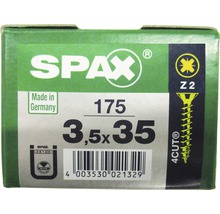 Packung Spax Schrauben 3,5x35 mit 175 Stück