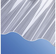 Abstrakter Hintergrund mit gestreiften Mustern und blauem Bereich