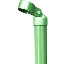 Pfosten mit Rohrschelle für Gartenzaun