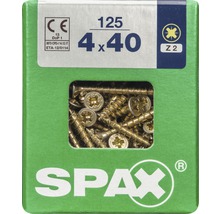 Spax Universalschrauben 4 x 40 Millimeter, 125 Stück