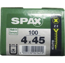 Packung Spax Schrauben 4 x 45 mm, Inhalt 100 Stück