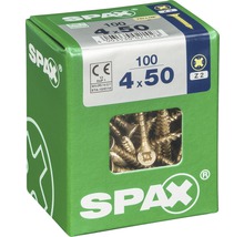 Verpackung Spax Schrauben 4 x 50 Millimeter, 100 Stück