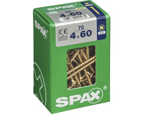 Schrauben 4x60 Millimeter in grüner Verpackung