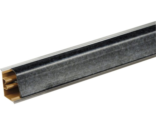 Wandabschlussleiste PICCANTE Rena schwarz-blau RE128 Länge: 590 mm