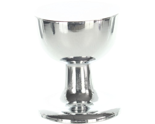 Silberner Kelch mit Auffangschale